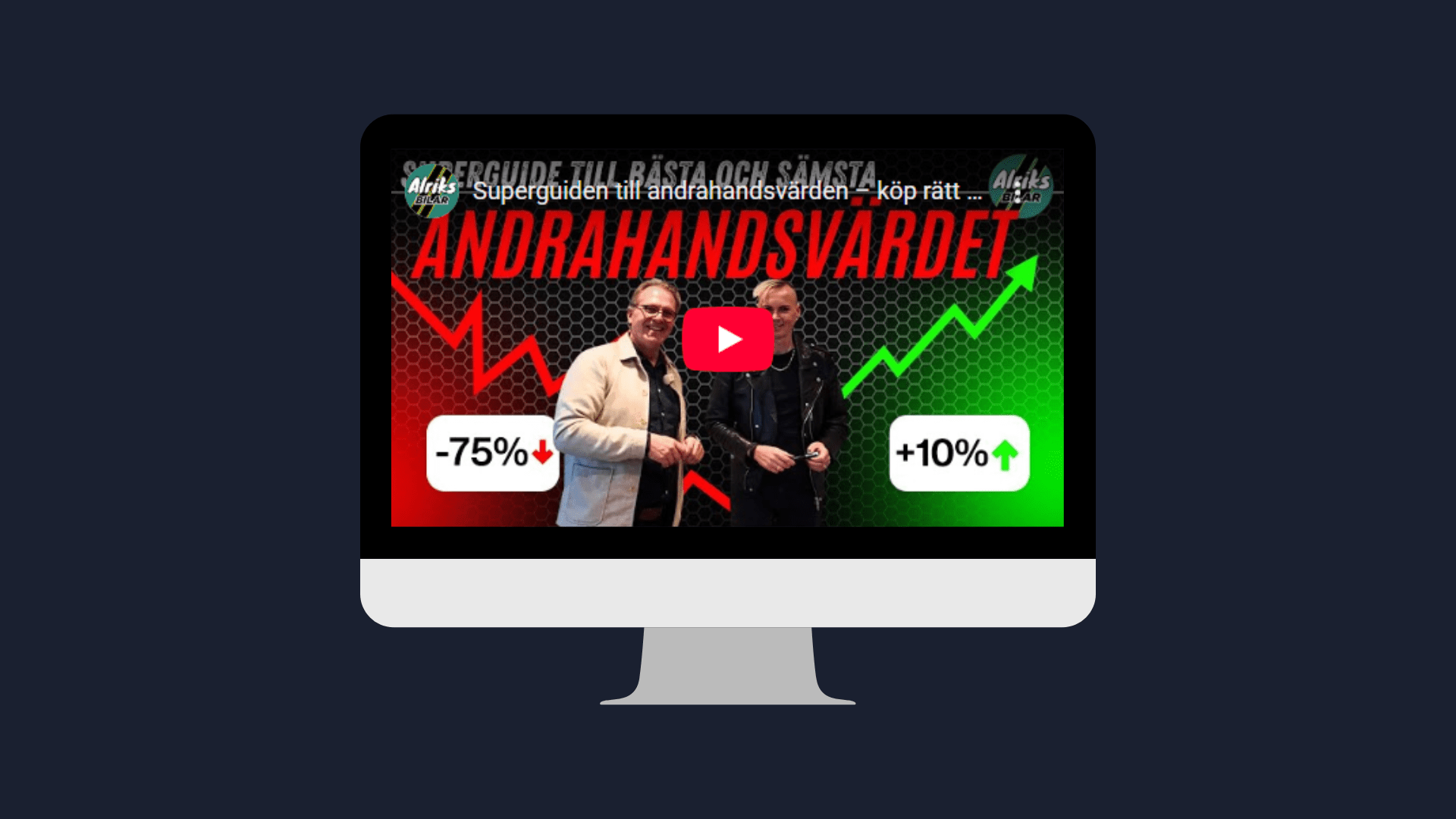 Bilpriser medverkar i Alriks Bilar på YouTube